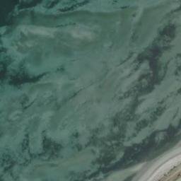 Satellite imagery of Semiahmoo Spit, US