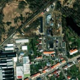 Satellite imagery of [České Budějovice 4] heat plant chimney, CZ