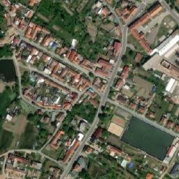 Satellite imagery of [Jevišovice] castle t., CZ