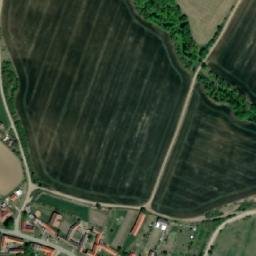 Satellite imagery of [Černín] church t., CZ