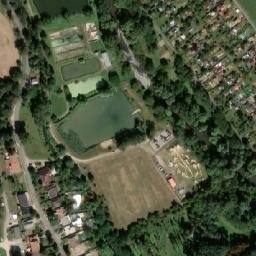 Satellite imagery of [Pohořelice] church t., CZ