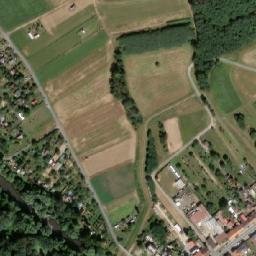 Satellite imagery of [Pohořelice] church t., CZ