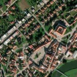 Satellite imagery of [Uherský Ostroh] castle t., CZ