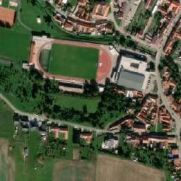 Satellite imagery of [Hluk] church t., CZ