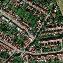 Satellite imagery of [Hluk] church t., CZ