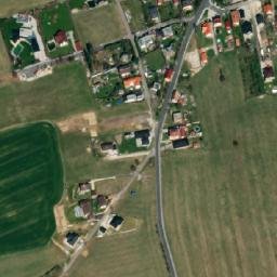 Satellite imagery of [Dubné] church t., CZ