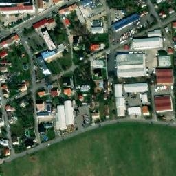 Satellite imagery of [České Budějovice 4] heat plant chimney, CZ