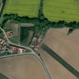 Satellite imagery of [Černín] church t., CZ