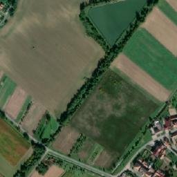 Satellite imagery of [Skoronice] church t., CZ
