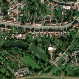 Satellite imagery of [Uherský Ostroh] castle t., CZ