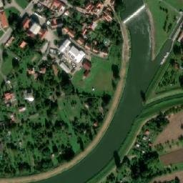 Satellite imagery of [Uherský Ostroh] castle t., CZ