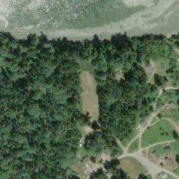 Satellite imagery of Penelakut Spit, CA