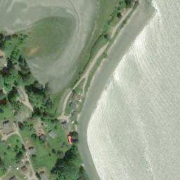 Satellite imagery of Penelakut Spit, CA