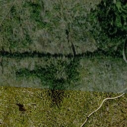 Satellite imagery of Černá hora, CZ