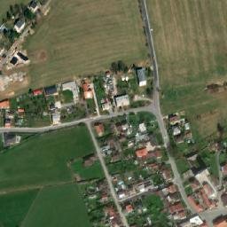 Satellite imagery of [Dubné] church t., CZ
