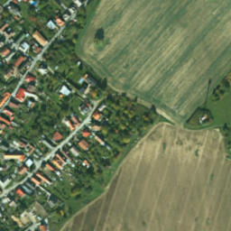 Satellite imagery of cairn, SK
