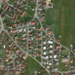 Satellite imagery of [Dubné] church t., CZ