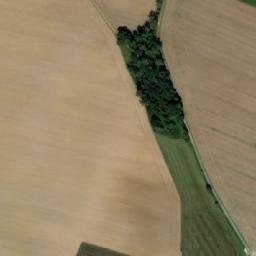 Satellite imagery of [Libín] church t., CZ
