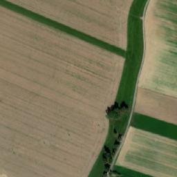 Satellite imagery of [Libín] church t., CZ