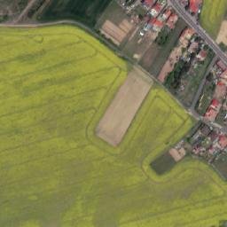 Satellite imagery of [Pavlice] church t., CZ