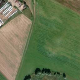 Satellite imagery of [Skoronice] church t., CZ