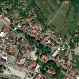 Satellite imagery of [Bzenec] church t., CZ