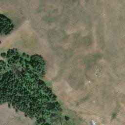 Satellite imagery of Poland China Mine, US