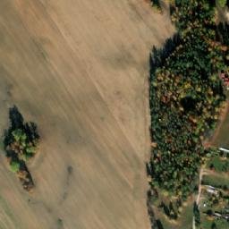 Satellite imagery of [Jankov-Holašovice] chapel sanctus t., CZ