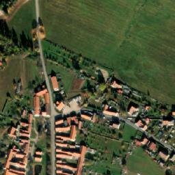 Satellite imagery of [Jankov-Holašovice] chapel sanctus t., CZ