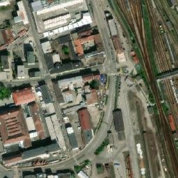 Satellite imagery of [České Budějovice 6] heat plant chimney, CZ