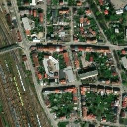Satellite imagery of [České Budějovice 6] heat plant chimney, CZ