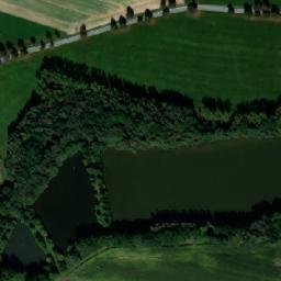 Satellite imagery of [Libín] church t., CZ