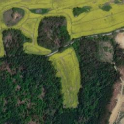 Satellite imagery of [Pavlice] church t., CZ