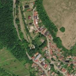 Satellite imagery of [Boleradice] church t., CZ