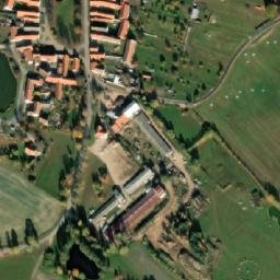 Satellite imagery of [Jankov-Holašovice] chapel sanctus t., CZ