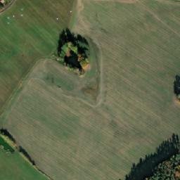 Satellite imagery of [Jankov-Holašovice] chapel sanctus t., CZ