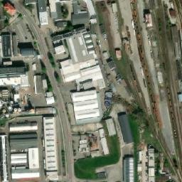 Satellite imagery of [České Budějovice 6] heat plant chimney, CZ