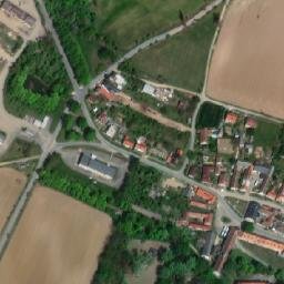 Satellite imagery of [Police u Jemnice] castle outlook t., CZ