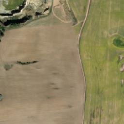 Satellite imagery of [Pavlice] church t., CZ