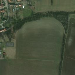 Satellite imagery of [Našiměřice] church t., CZ
