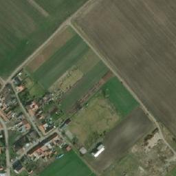 Satellite imagery of [Branišovice] church t., CZ