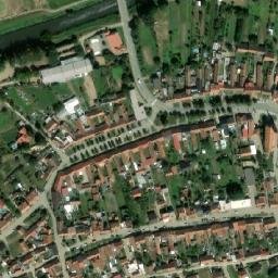 Satellite imagery of [Uherčice] church t., CZ