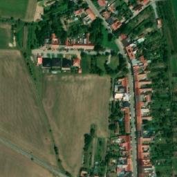 Satellite imagery of [Brumovice] church t., CZ