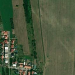Satellite imagery of [Brumovice] church t., CZ