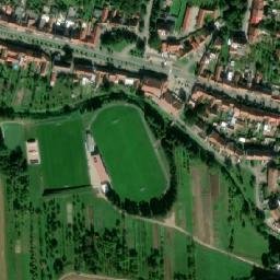 Satellite imagery of [Dolní Němčí] church t., CZ