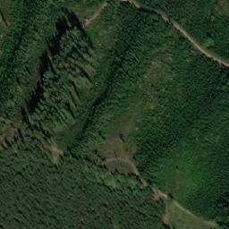 Satellite imagery of Banský kameň r. 1753, SK