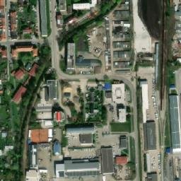 Satellite imagery of [České Budějovice 6] heat plant chimney, CZ