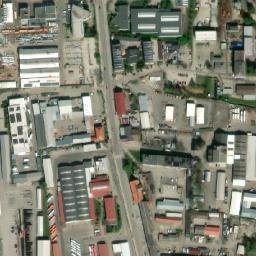 Satellite imagery of [České Budějovice 6] heat plant chimney, CZ