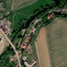 Satellite imagery of [Písečné-Nové Sady] church sanctus t., CZ