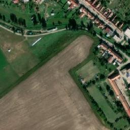 Satellite imagery of [Šardice] church t., CZ